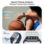24/7 Health Fitness Tracker Smartwatch for All