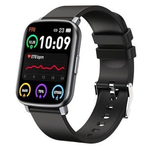 Paukila Men's 1.65" Smart Fitness Watch