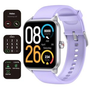 1.69" Smart Watch with Heart Rate & Sports Modes