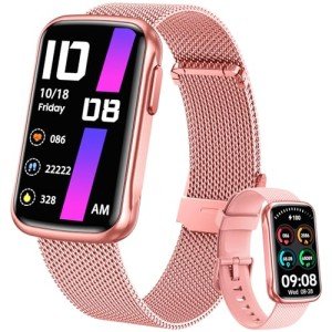 Women's Fitness Tracker Smart Watch with Heart Rate Monitor
