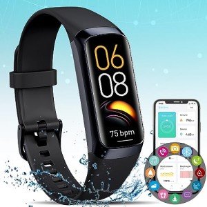 Smart Fitness Tracker Watch with Health Monitoring Features
