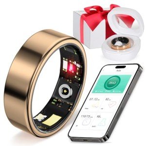Smart Ring Fitness Tracker for Health and Activity