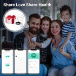 Smart Ring Fitness Tracker for Health and Activity