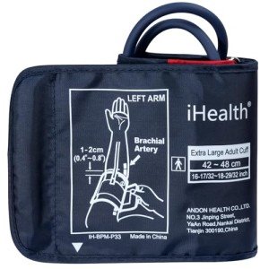 iHealth XL Blood Pressure Cuff for Big Arms