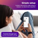 Roku Smart Home Wired Doorbell Camera with Chime