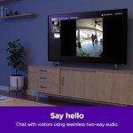 Roku Smart Home Wired Doorbell Camera with Chime