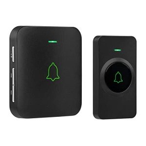 AVANTEK Wireless Doorbell with 52 Melodies & LED Flash