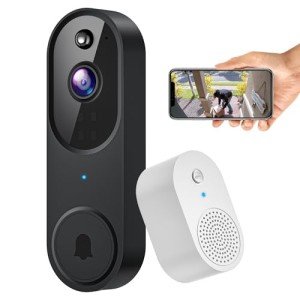 1080P Wireless Video Doorbell Camera with Chime