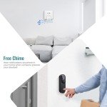 1080P Wireless Video Doorbell Camera with Chime