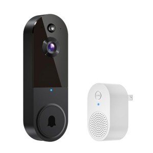 BoomChill Wireless 1080p AI Video Doorbell Camera