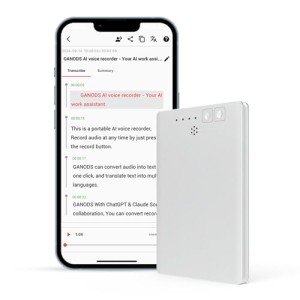 4G AI Voice Recorder with Transcription and Translation