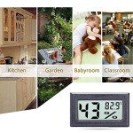 Goabroa Mini Digital Indoor Thermometer and Hygrometer