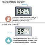Goabroa Mini Digital Indoor Thermometer and Hygrometer