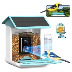 Smart Bird Feeder with Camera and App Alerts