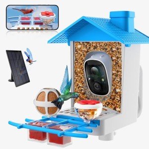 Smart Bird Feeder with Camera and AI Features