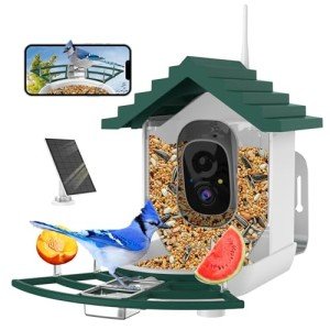 Smart Bird Feeder with AI Camera and Solar Power