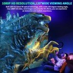 Smartphone VR Headset with 120° Wide View