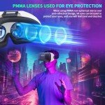 Smartphone VR Headset with 120° Wide View