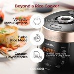 Cuckoo CRP-P1009SB Rice Cooker with 12 Programs