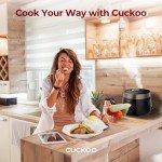 Cuckoo CRP-P1009SB Rice Cooker with 12 Programs