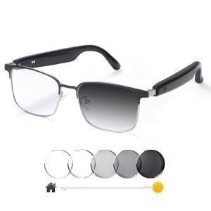 Giinova Smart Bluetooth Glasses with Speakers & Microphone