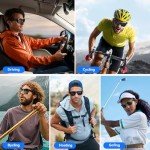 Smart Bluetooth Sunglasses with Mic & Speakers