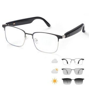 Tulbeys Smart Bluetooth Glasses with Voice Control