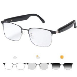 Bluetooth Sunglasses with Voice Assistant & Music