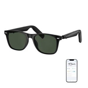 Smart Bluetooth Sunglasses with AI Translator and Voice Control