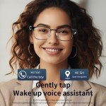 Bluetooth Sunglasses with Voice Assistant & Music