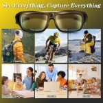 4K Smart Sunglasses with Camera and UV Protection