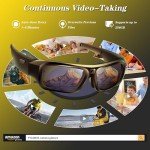 4K Smart Sunglasses with Camera and UV Protection