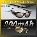 4K Smart Sunglasses with Camera and UV Protection