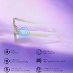 Fecoul Smart Bluetooth Glasses for Audio & Calls