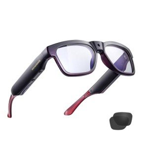 Smart Glasses with Bluetooth, Camera & UV Protection