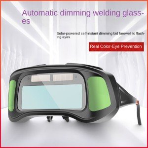 Smart Auto Darkening Welding Goggles with Clear Lenses
