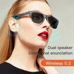 Bluetooth Smart Sunglasses with HIFI Audio and UV Protection