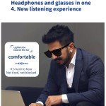 Smart Glasses with Bluetooth Audio and Voice Assist