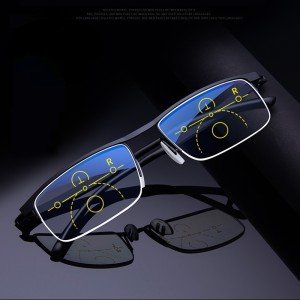 Automatic Multifocal Reading Glasses for Men and Women