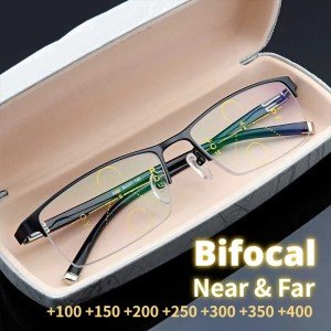 Progressive Bifocal Reading Glasses for Men & Women