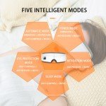 Smart 4D Eye Massager with Hot Compress & Bluetooth