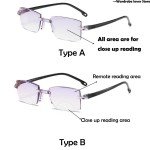 Smart Adjustable Anti-Blue Light Reading Glasses