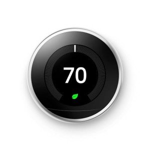 Nest Learning Thermostat T3019US - Sleek Design