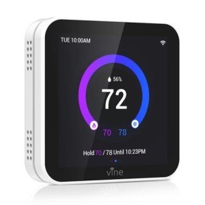 Smart Thermostat with Color Screen and WiFi Control