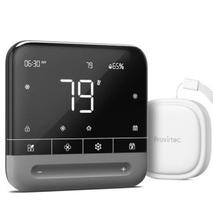 Smart WiFi Programmable Thermostat with Sensor