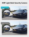 LaView 4MP 360° Wireless Security Cameras (2 Pack)