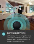 1080p Smart Home Pan Tilt Camera for Pets