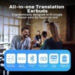 Real-Time Language Translation Earbuds - 144 Languages