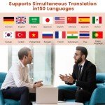 Fyzuf Real-Time Translation Earbuds for 150 Languages
