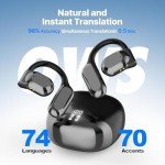 3-Pack Real-Time Language Translation Earbuds